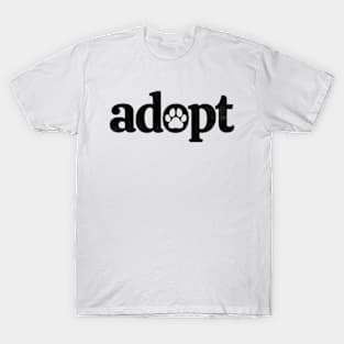 Adopt a Rescued Dog T-Shirt